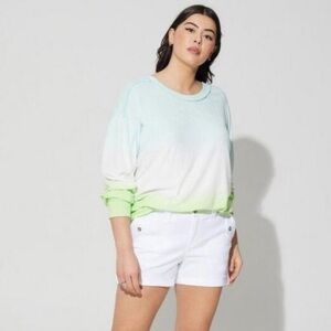 Torrid Reverse Terry Drop Shoulder Sweatshirt size 2